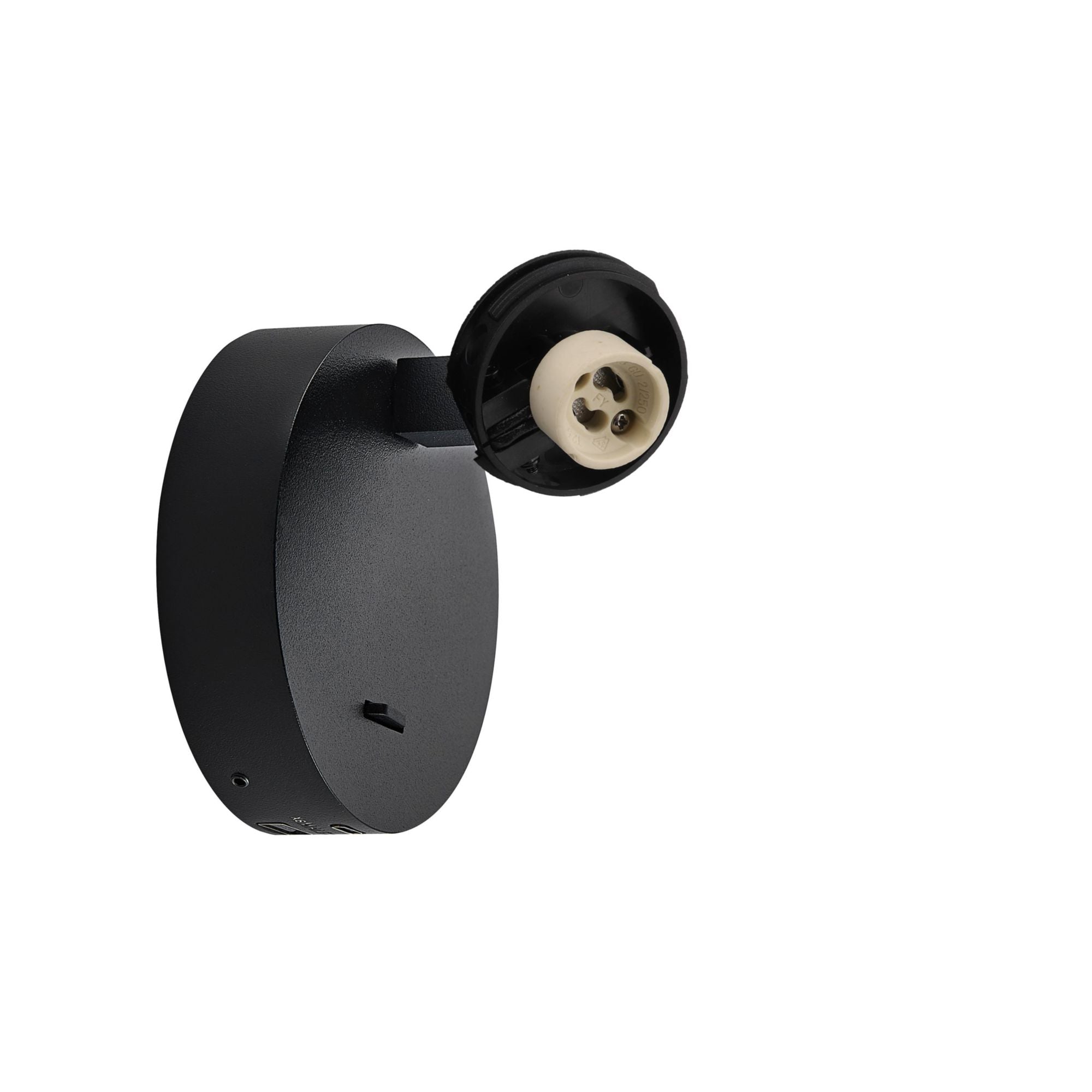 Deko-Light Can Tilt Round USB Base, 1x 7,5 W GU10, Schwarz