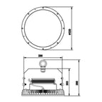 Deko-Light Ainara 90 93W schwarz