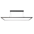 Deko-Light Pendelleuchte Panel 50W 3000K 4100lm Schwarz