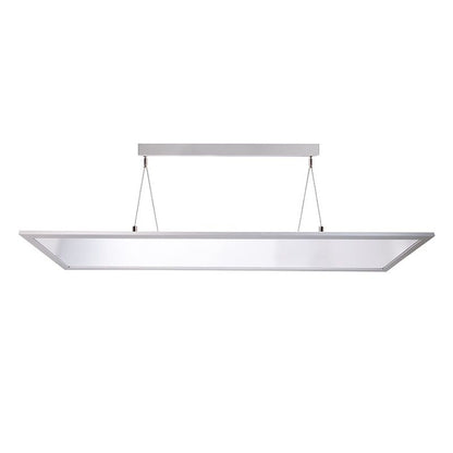 Deko-Light Pendelleuchte Panel 50W 3000K 4100lm Silber
