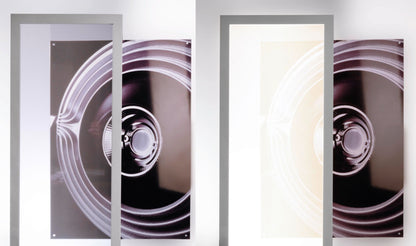 Deko-Light LED Panel transparent, Eckig, 50 W, DIM, 3000/4000 K, Schwarz