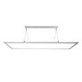 Deko-Light Pendelleuchte Panel 50W 3000K 4100lm Silber