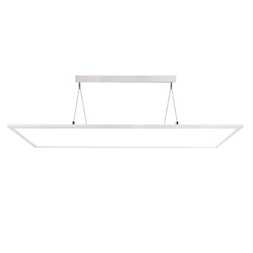 Deko-Light Pendelleuchte Panel 50W 3000K 4100lm Weiss