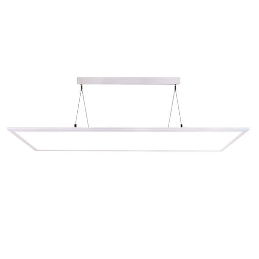 Deko-Light Pendelleuchte Panel 50W 3000K 4100lm Weiss