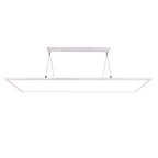 Deko-Light Pendelleuchte Panel 50W 3000K 4100lm Weiss