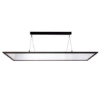 Deko-Light Pendelleuchte Panel 50W 4000K 4440lm Schwarz
