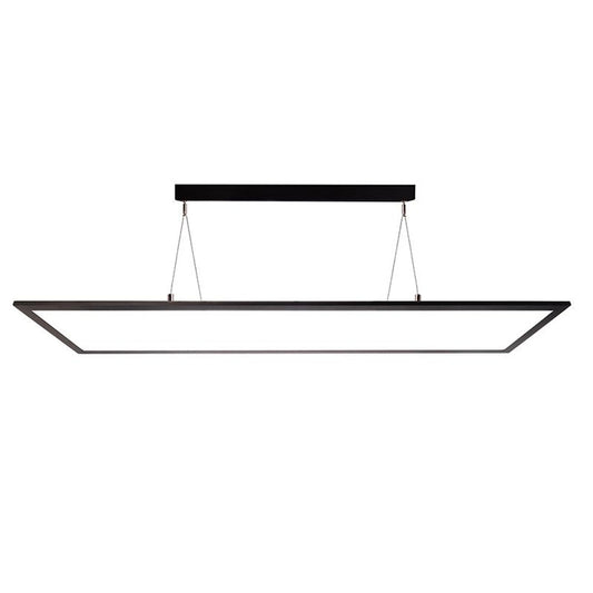 Deko-Light Pendelleuchte Panel 50W 4000K 4440lm Schwarz
