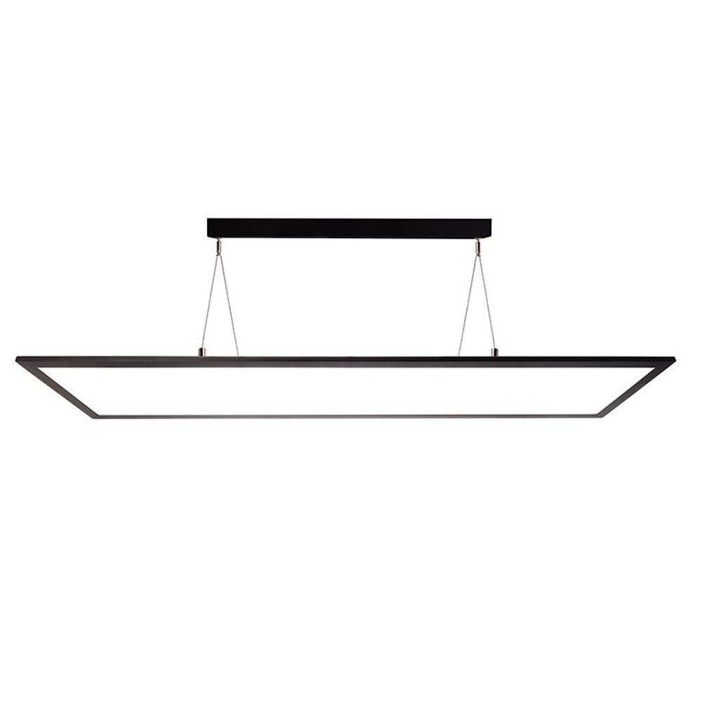 Deko-Light Pendelleuchte Panel 50W 4000K 4440lm Schwarz