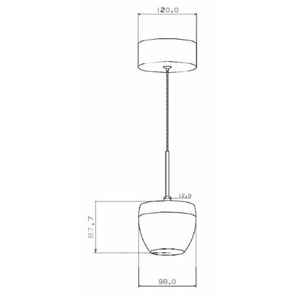 Deko-Light Doradus I 6W  klar / transparent