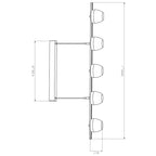 Deko-Light Pendelleuchte Doradus V 25W 1800lm