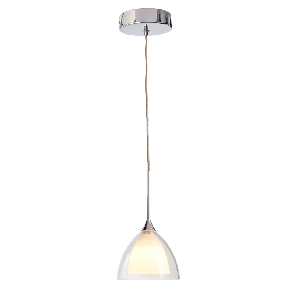 DEKOLIGHT 342086 LED Pendelleuchte chrom ws.5W 342086