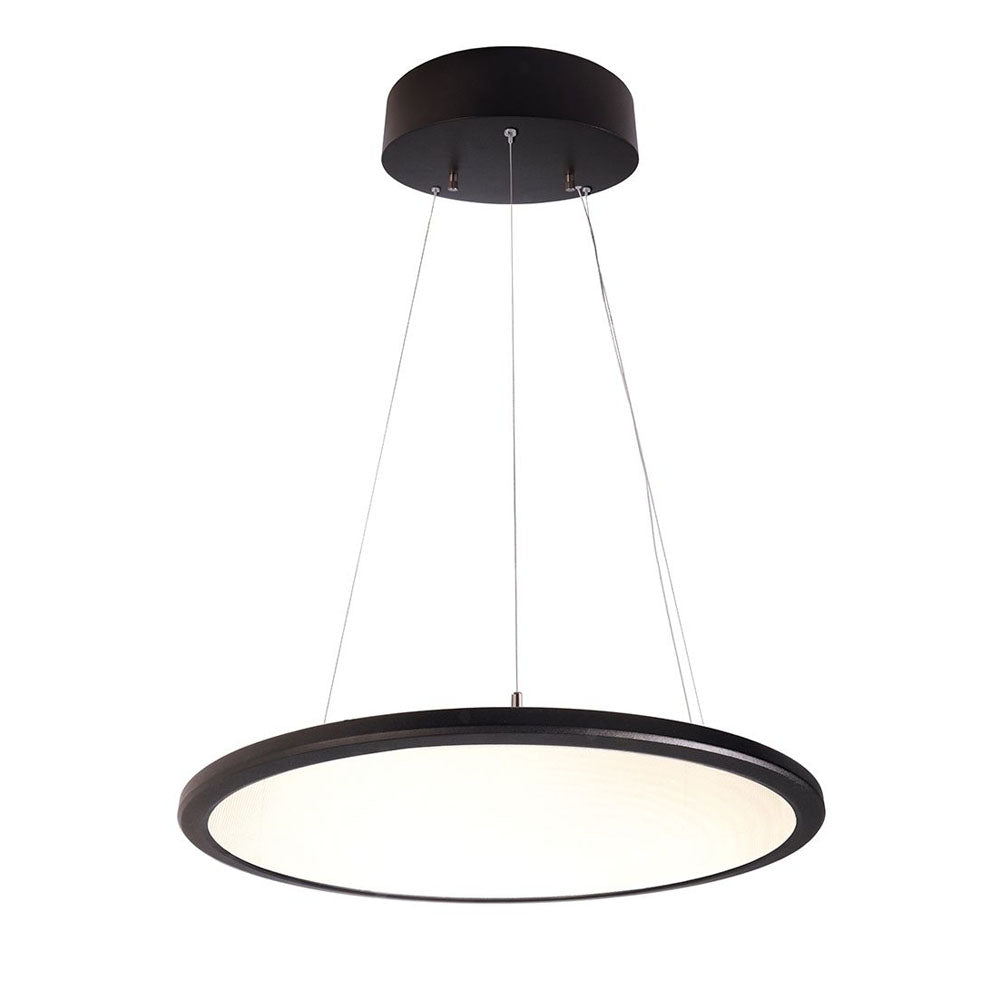 Deko-Light LED Panel transparent rund 53,3W schwarz