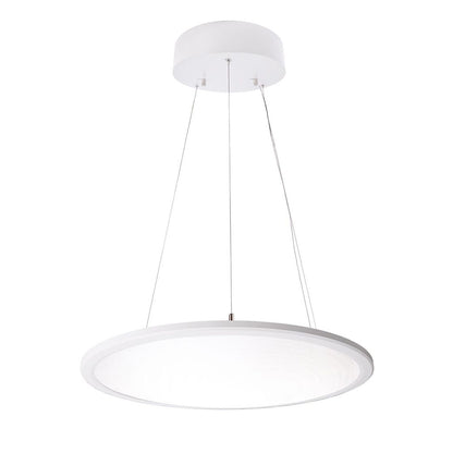 Deko-Light Pendelleuchte Panel transparent rund 50W 5600lm