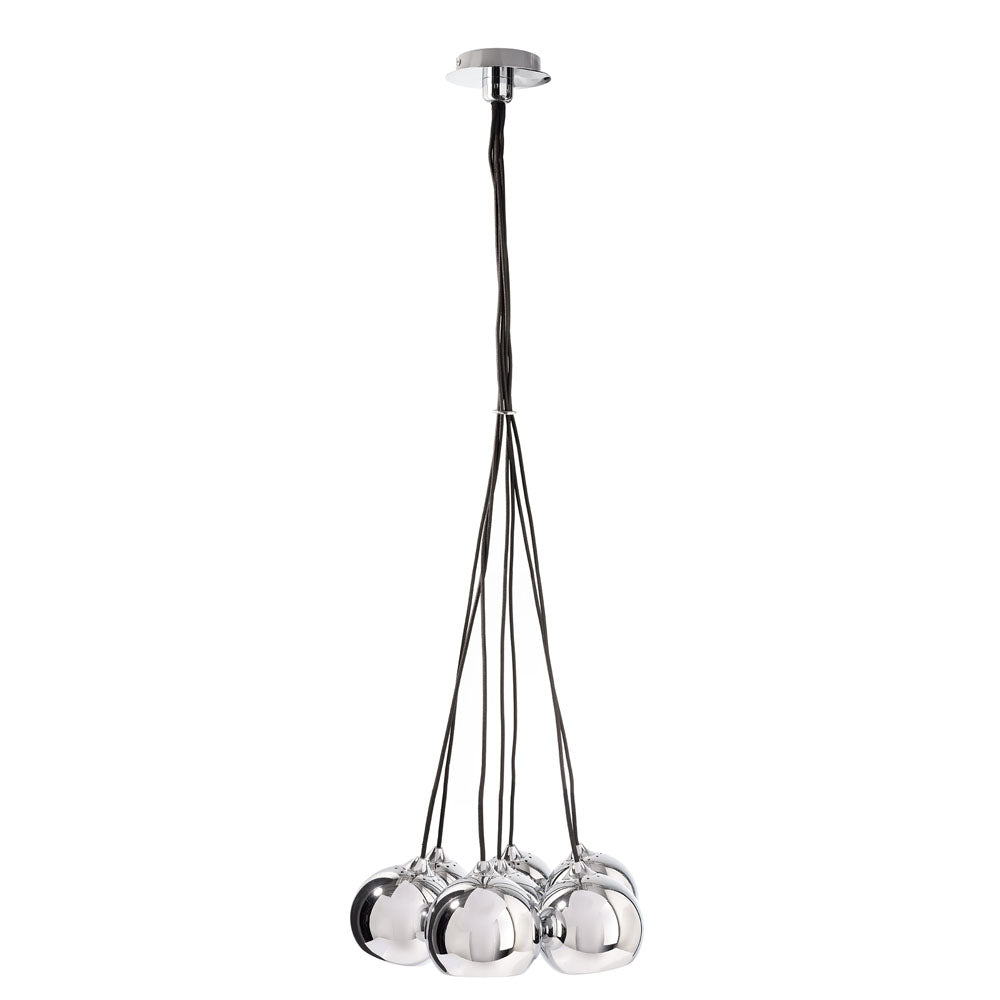 DEKOLIGHT 342100 Pendelleuchte chrom 7xGU10 max50W 342100