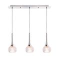 DEKOLIGHT 342113 Pendelleuchte silber 3xG9 max.28W 342113