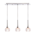 DEKOLIGHT 342113 Pendelleuchte silber 3xG9 max.28W 342113