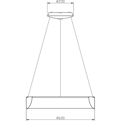 Deko-Light Sculptoris 60 42W weiß matt