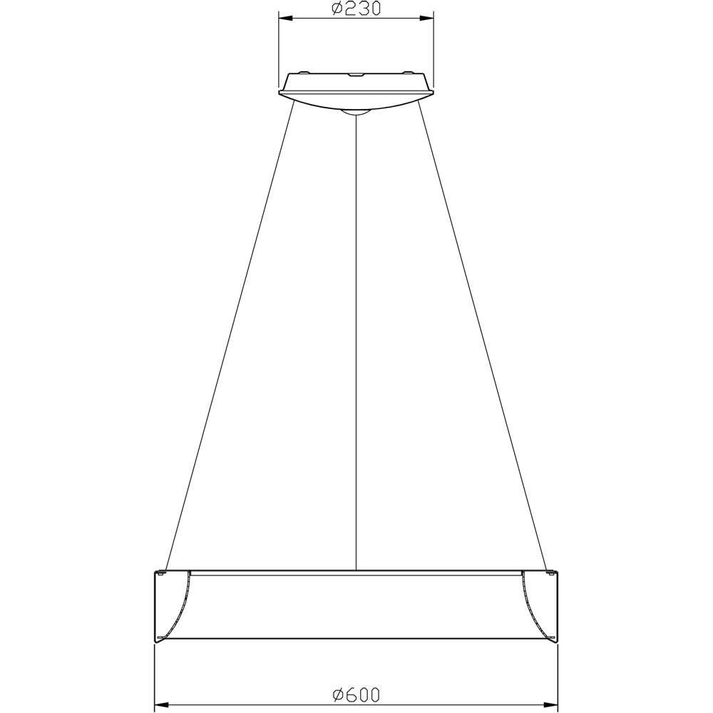 Deko-Light Sculptoris 60 42W weiß matt