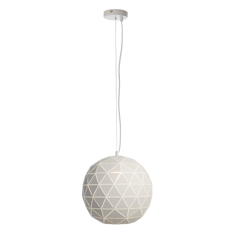Deko-Light Asterope rund 400  weiß matt