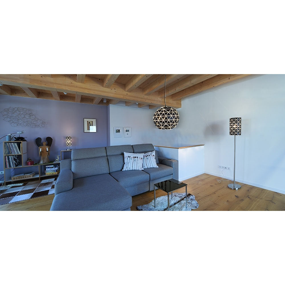 Deko-Light Asterope rund 500  schwarz matt