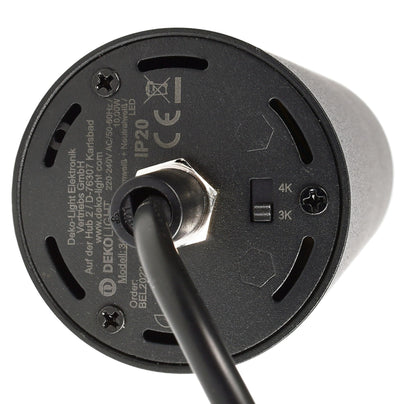 Deko-Light Lucea 15 CCT, 15 W, DIM, 3000/4000 K, Schwarz