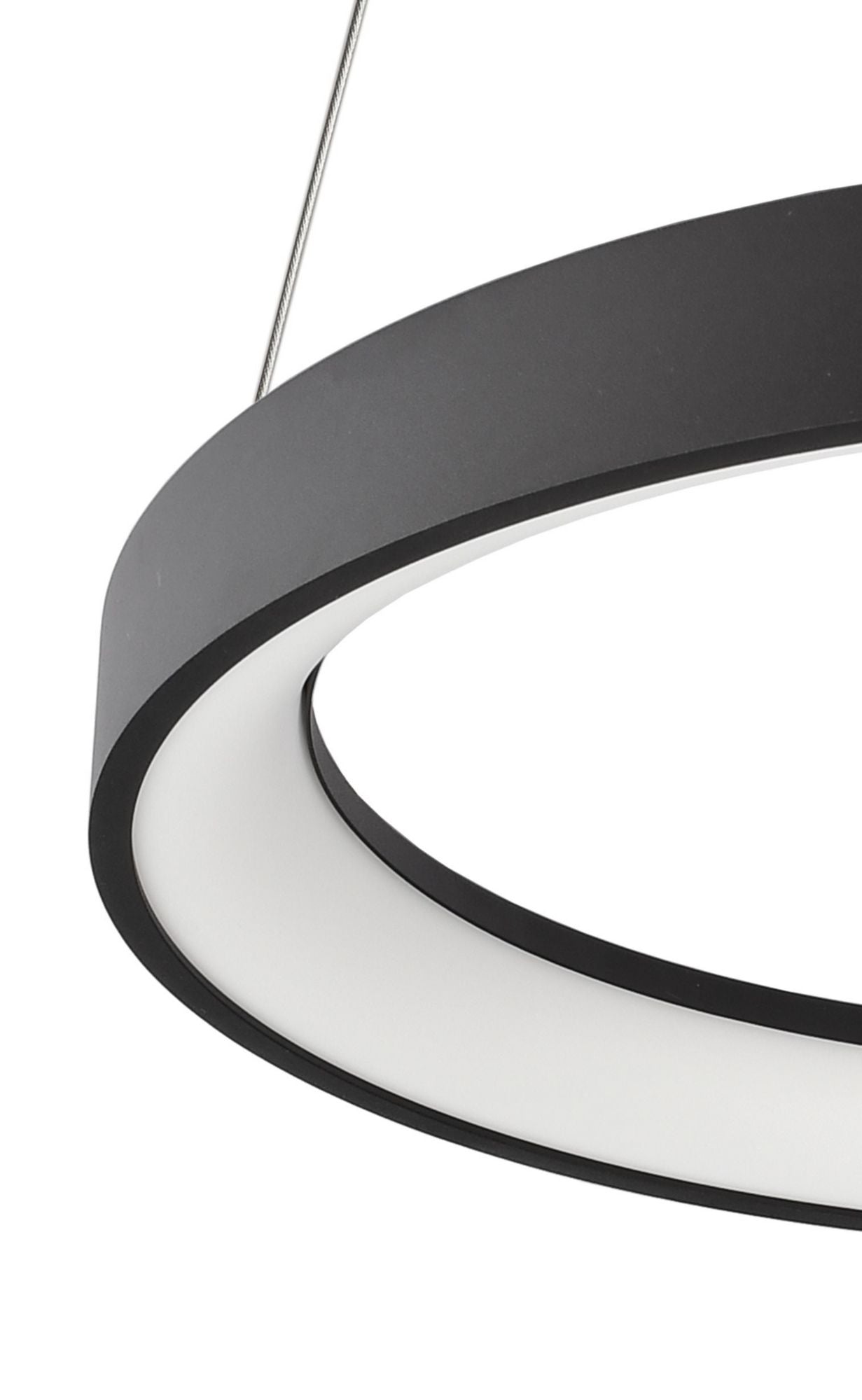 Deko-Light Merope 600, 42 W, DIM, 3000/4000 K, Schwarz