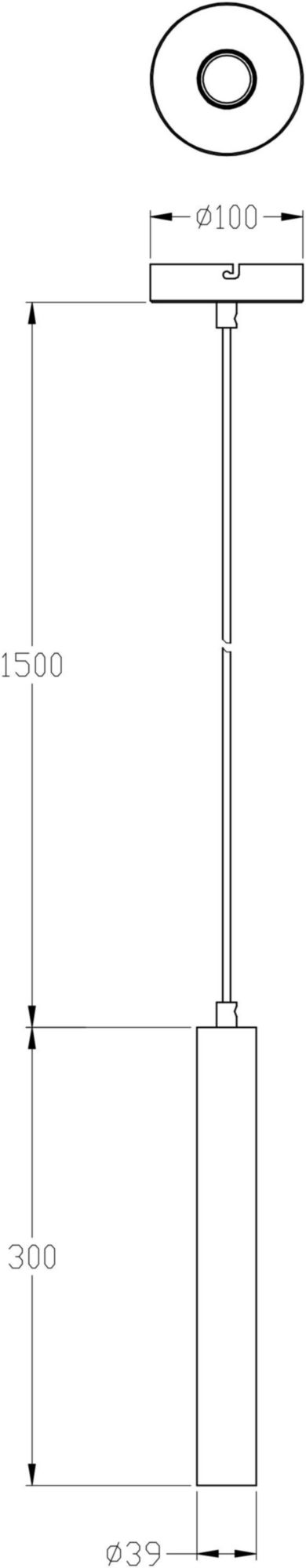 Deko-Light Slim, 5 W, DIM, 2700 K, Weiß