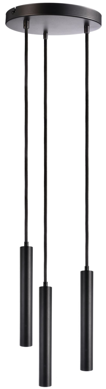Deko-Light Slim, 15 W, 3000 K, Schwarz