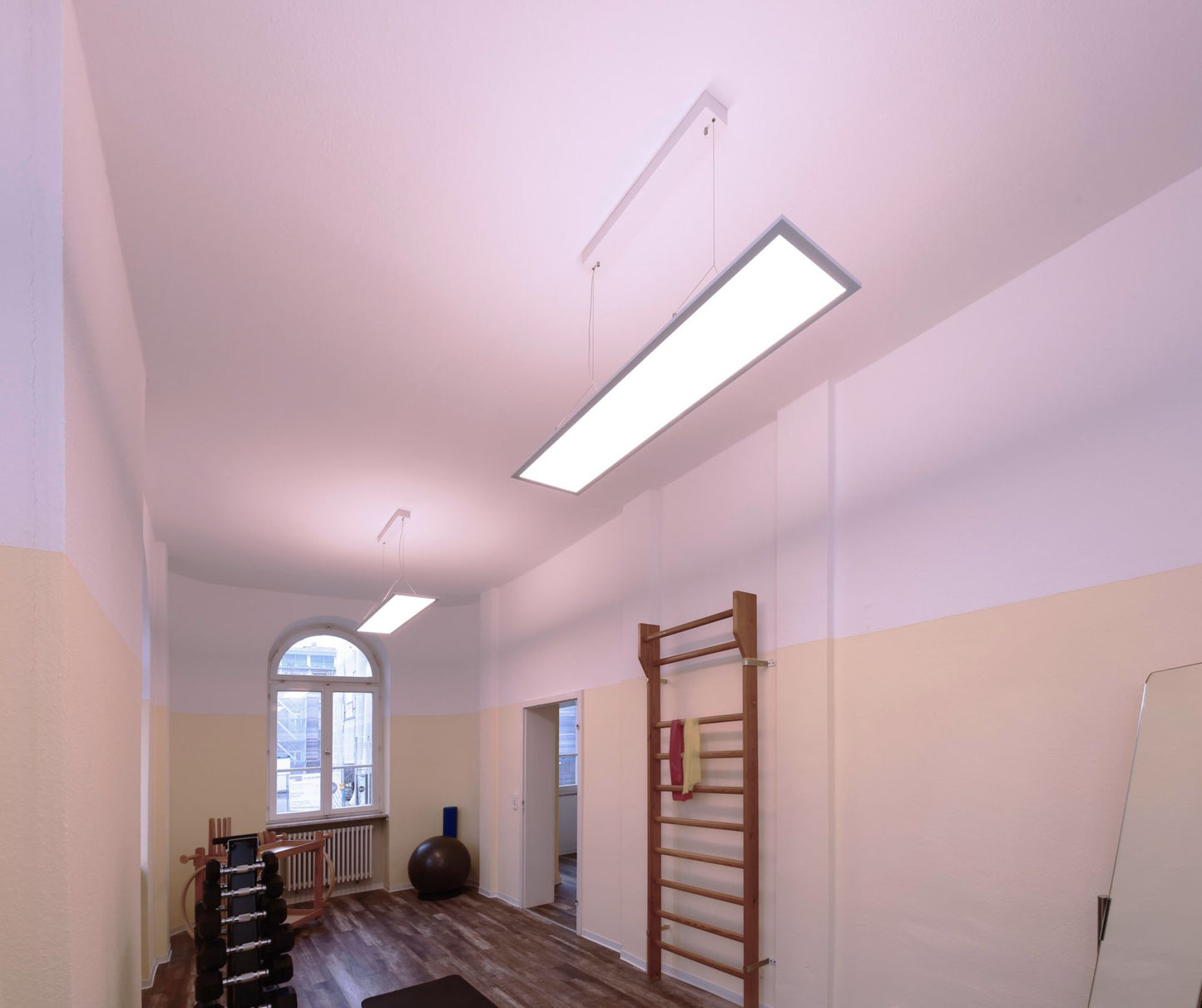Deko-Light LED Panel transparent, Eckig, 50 W, DIM, 3000/4000 K, Schwarz