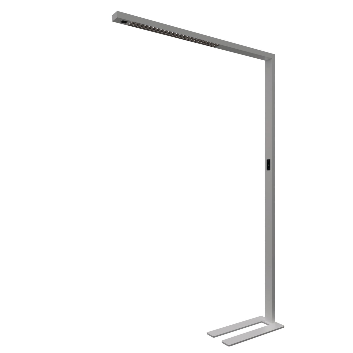 Deko-Light Office Three Standard, Motion, 80 W, DIM, 4000 K, Hellgrau