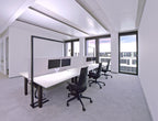 Deko-Light Office Three Pro, Motion, 80 W, DIM, 2700-6500 K, weiß