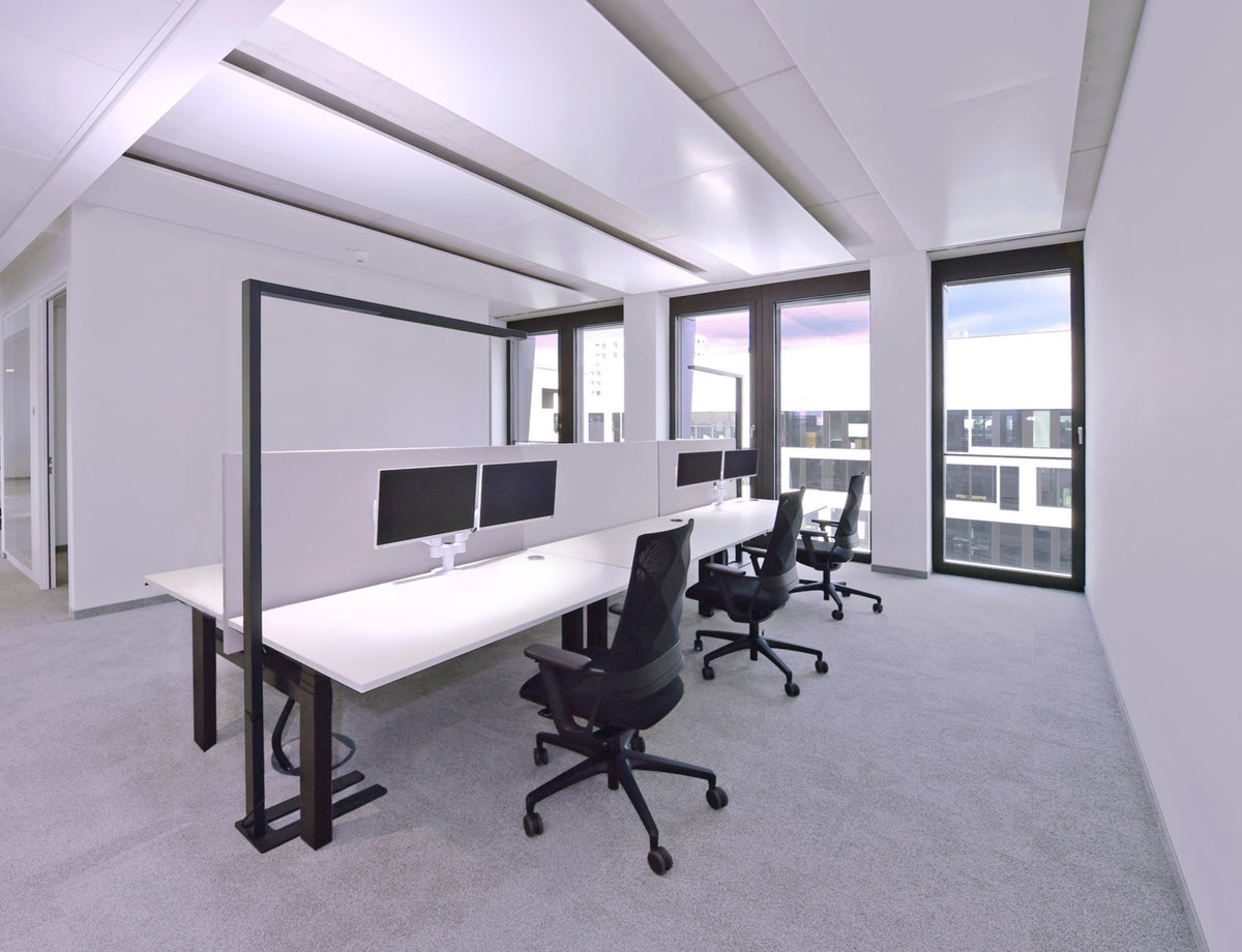 Deko-Light Office Three Pro, Motion, 80 W, DIM, 2700-6500 K, weiß