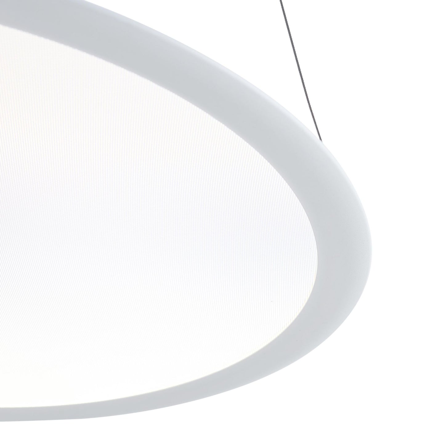 Deko-Light LED Panel, transparent rund, 50 W, DIM, 3000/3500/4000 K, Weiß