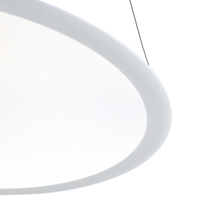 Deko-Light LED Panel, transparent rund, 50 W, DIM, 3000/3500/4000 K, Weiß