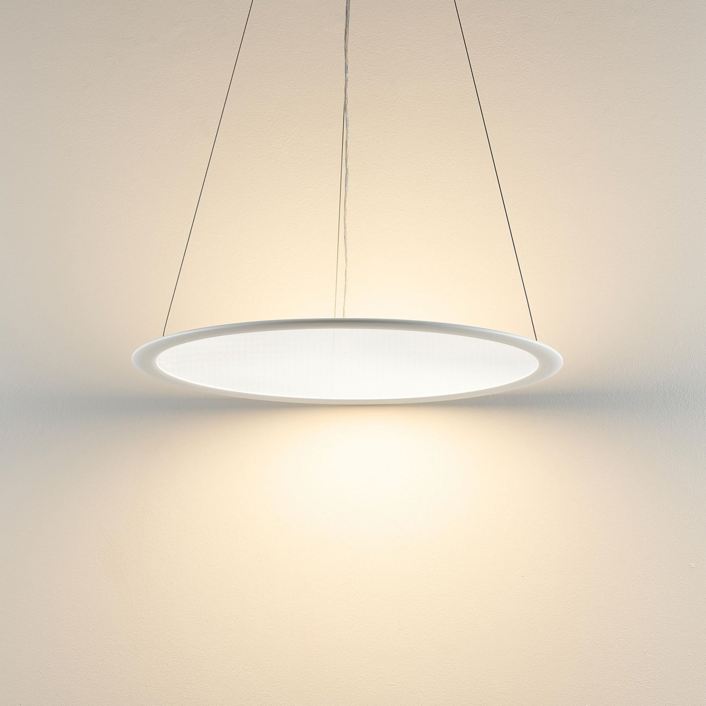 Deko-Light LED Panel, transparent rund, 50 W, DIM, 3000/3500/4000 K, Weiß