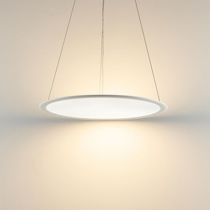 Deko-Light LED Panel, transparent rund, 50 W, DIM, 3000/3500/4000 K, Weiß