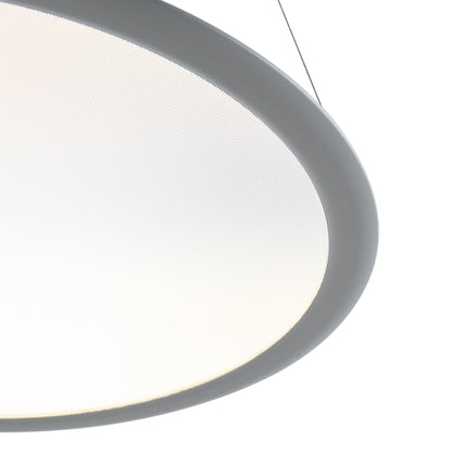 Deko-Light LED Panel, transparent rund, 50 W, DIM, 3000/3500/4000 K, Hellgrau