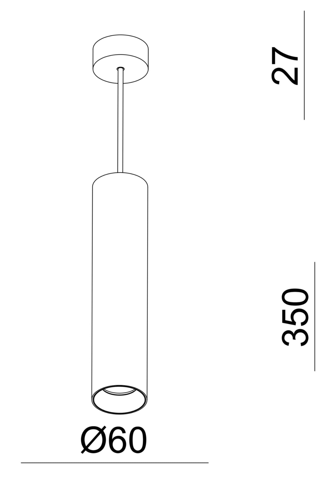Deko-Light Can 350, 1x 7,5 W GU10, Weiß