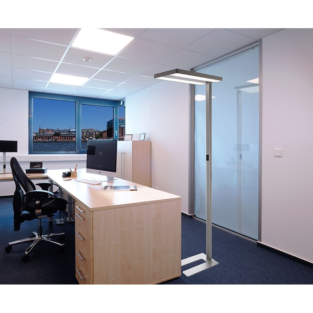 Deko-Light Office Two 80W silberfarben
