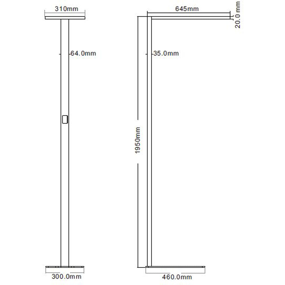 Deko-Light Office One Transparent, dimmbar 55,00W silberfarben