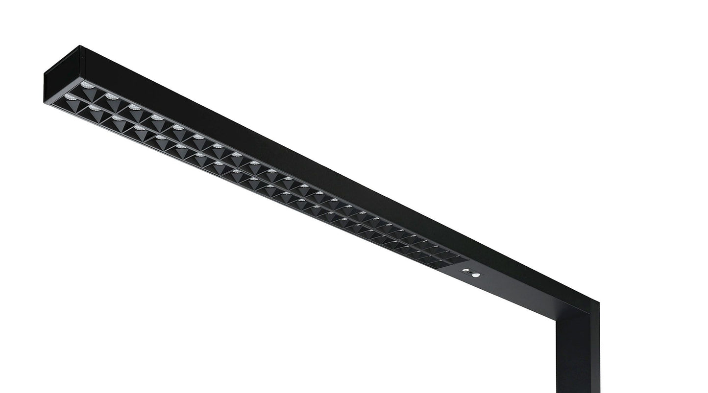 Deko-Light Office Three Motion 80W Schwarz mattiert