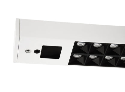 Deko-Light Office Three Pro, Motion, 80 W, DIM, 2700-6500 K, weiß