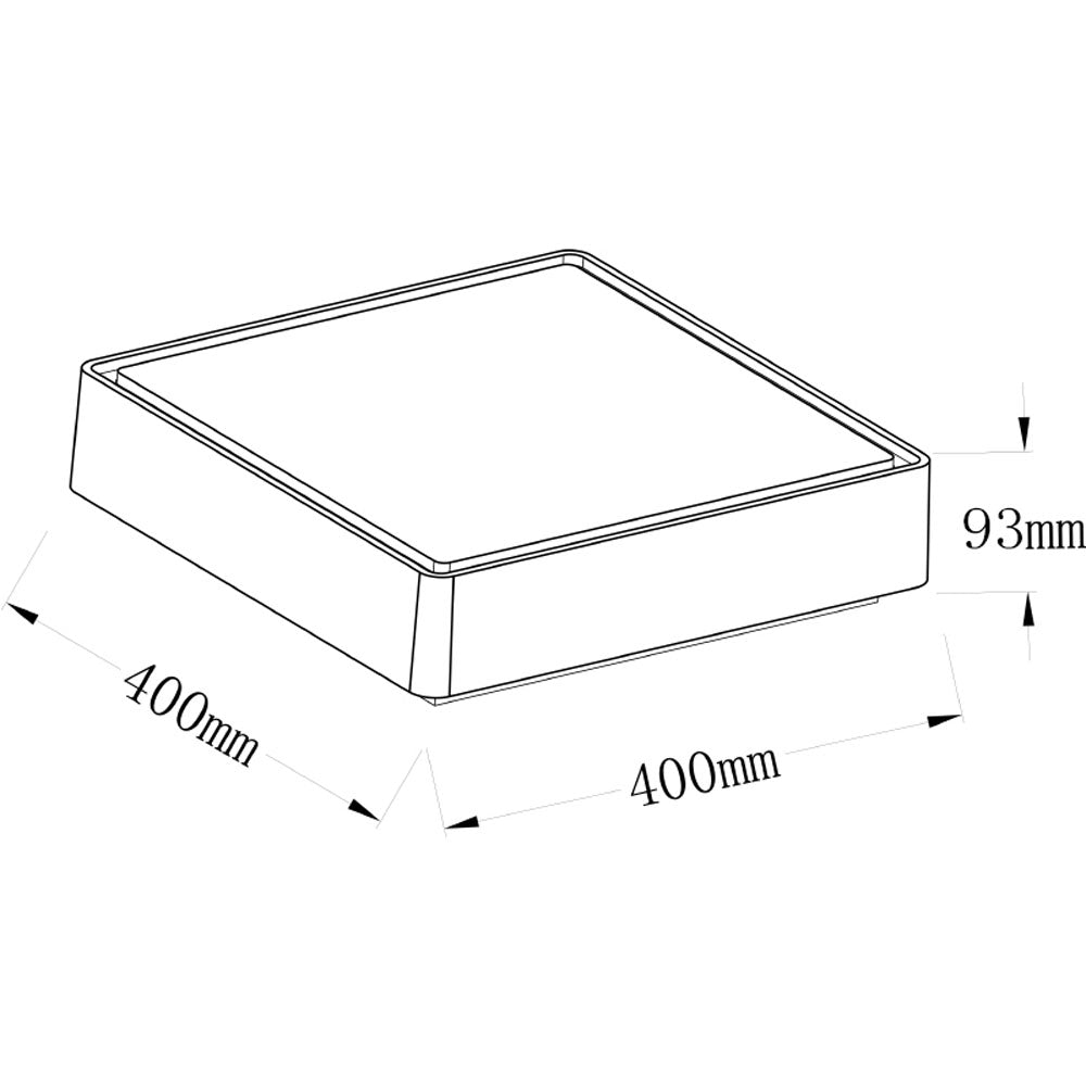 Deko-Light Quadrata III 21W grau