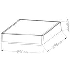 Deko-Light Quadrata II 16W grau