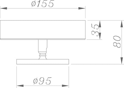 Deko-Light Dubhe I 7,2W Weiß-matt