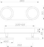 Deko-Light Dubhe II 12,8W Weiß-matt