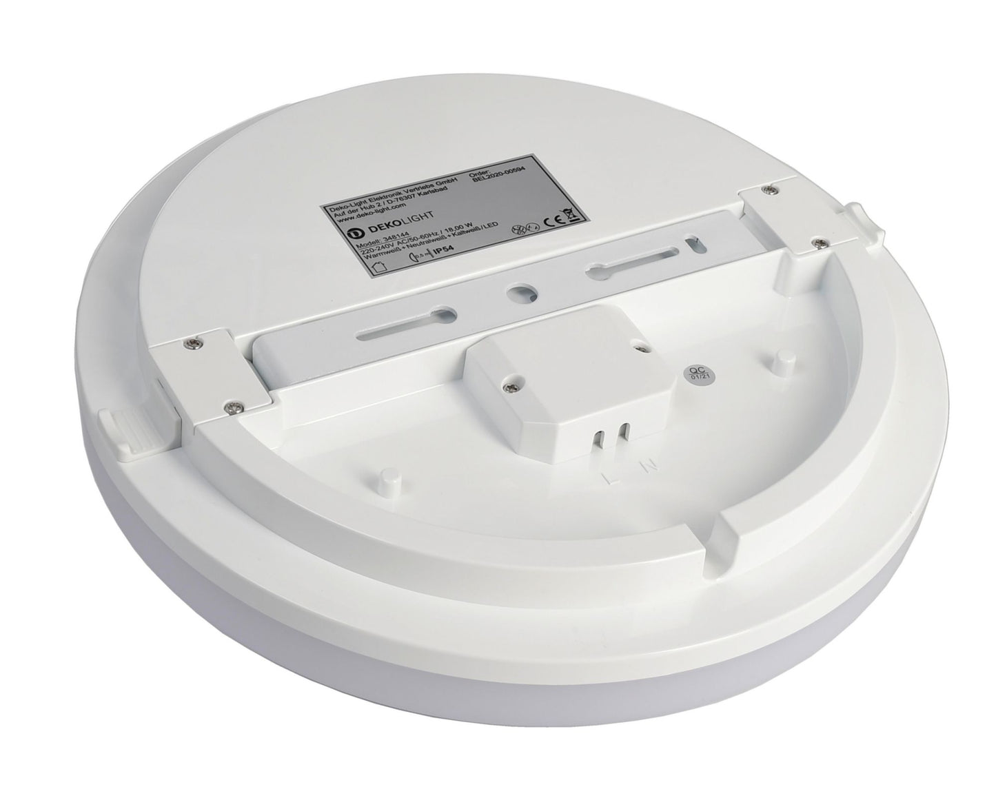 Deko-Light Altais 2 Round, Motion MS, 18 W, 2700/3000/4000 K, Weiß