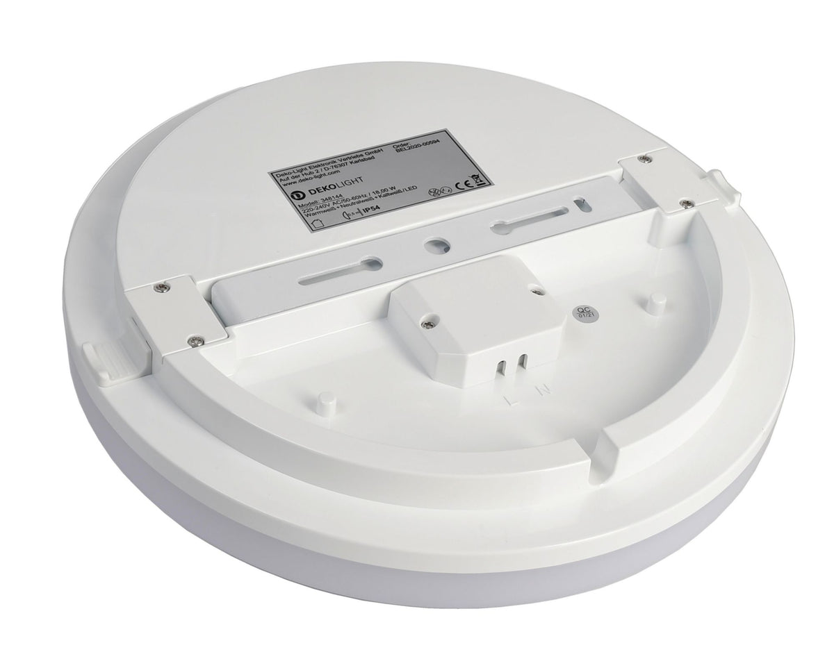 Deko-Light Altais 2 Round, Motion MS, 18 W, 2700/3000/4000 K, Weiß