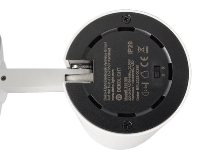 Deko-Light Lucea 20 CCT, Tilt, 20 W, DIM, 3000/4000 K, Weiß