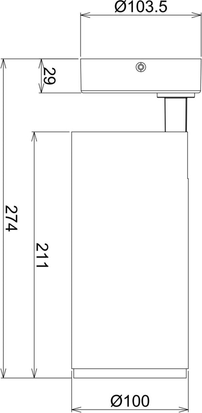Deko-Light Lucea 30 CCT, Tilt, 30 W, DIM, 3000/4000 K, Weiß